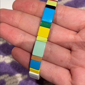 Multicolor beaded bracelet